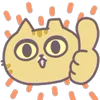 👍 Эмодзи «Sinkcomics Cats» для Telegram