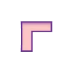 🔠 Эмодзи «Розовый шрифт с сиреневой обводкой» для Telegram