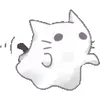 👻 Эмодзи «Order emoji #cute #color #white» для Telegram