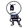 👿 Эмодзи «Скелетик» для Telegram
