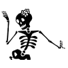 💀 Эмодзи «𝕾𝖐𝖊𝖑𝖊𝖙𝖔𝖓𝖘» для Telegram