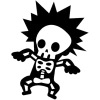 💀 Эмодзи «𝕾𝖐𝖊𝖑𝖊𝖙𝖔𝖓𝖘» для Telegram
