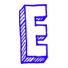🎨 Эмодзи «3D Sketch alphabet» для Telegram