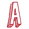 Эмодзи 3D Sketch alphabet для Telegram — скачать