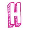 🎨 Эмодзи «3D Sketch alphabet» для Telegram