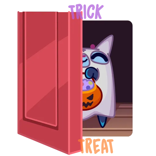 🚪 Эмодзи «Skull Cat» для Telegram