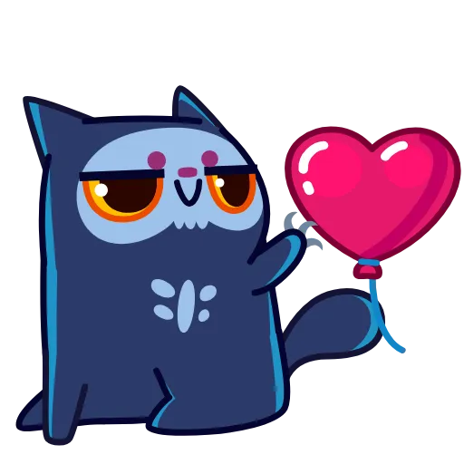 💔 Эмодзи «Skull Cat» для Telegram