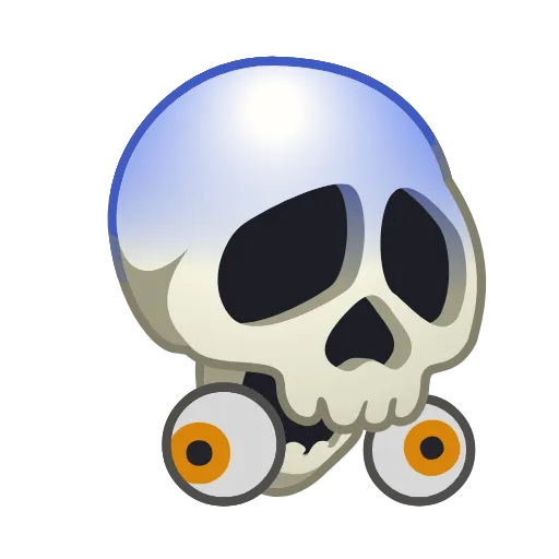 😱 Эмодзи «Skull Emoji» для Telegram