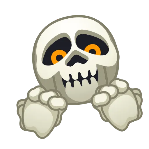 🖕 Эмодзи «Skull Emoji» для Telegram