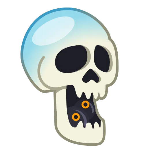 😨 Стикер «Skull Emoji Pack» для Telegram