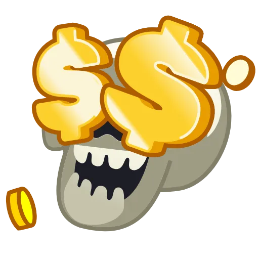 🤑 Стикер «Skull Emoji Pack» для Telegram