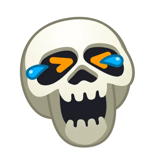 😂 Стикер «Skull Emoji Pack» для Telegram