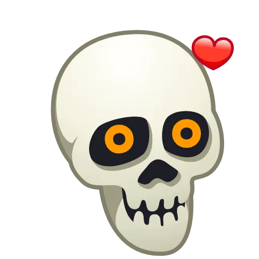 😘 Стикер «Skull Emoji Pack» для Telegram