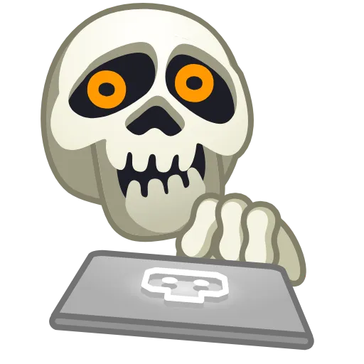 💻 Стикер «Skull Emoji Pack» для Telegram