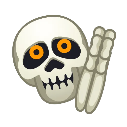 👏 Стикер «Skull Emoji Pack» для Telegram