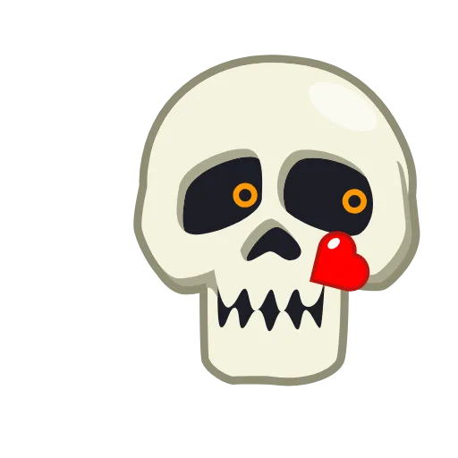 😘 Стикер «Skull Emoji Pack» для Telegram