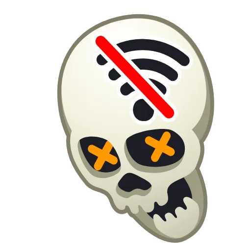 😵 Стикер «Skull Emoji Pack» для Telegram