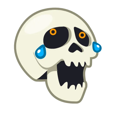 😂 Стикер «Skull Emoji Pack» для Telegram