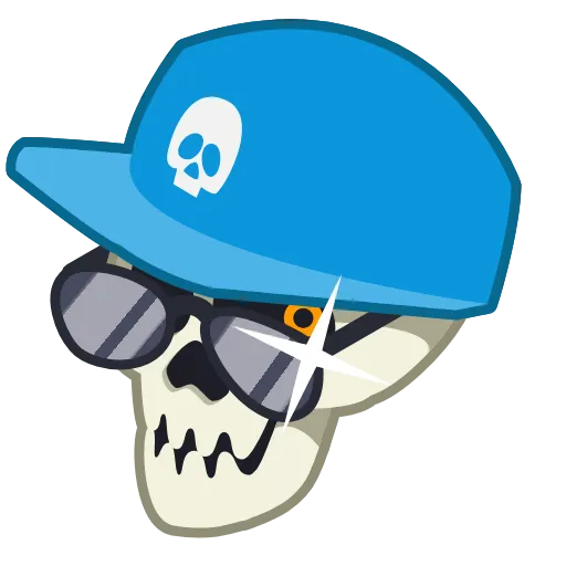 😎 Стикер «Skull Emoji Pack» для Telegram