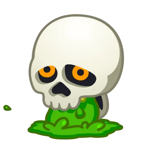 🤮 Стикер «Skull Emoji Pack» для Telegram