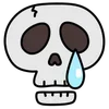 💀 Эмодзи «Skulls» для Telegram