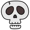 💀 Эмодзи «Skulls» для Telegram