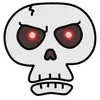 💀 Эмодзи «Skulls» для Telegram