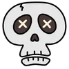 💀 Эмодзи «Skulls» для Telegram