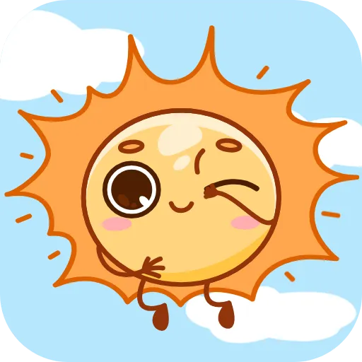 🥱 Стикер «Небесная парочка» для Telegram