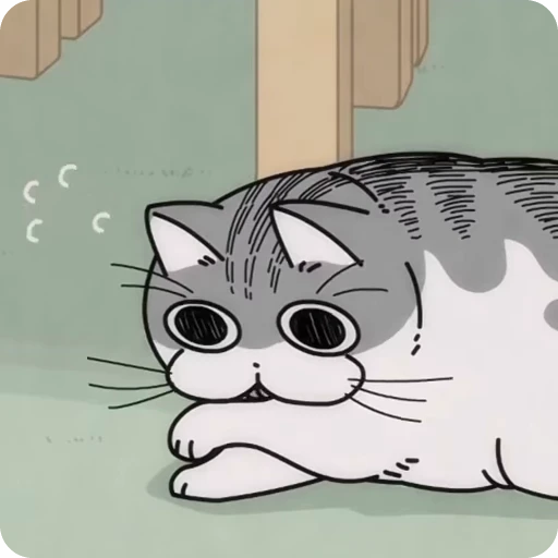 🌟 Стикер «Вечер с котом» для Telegram