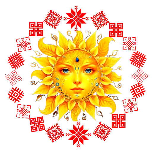 🌞 Стикер «СЛАВЯНЕ» для Telegram