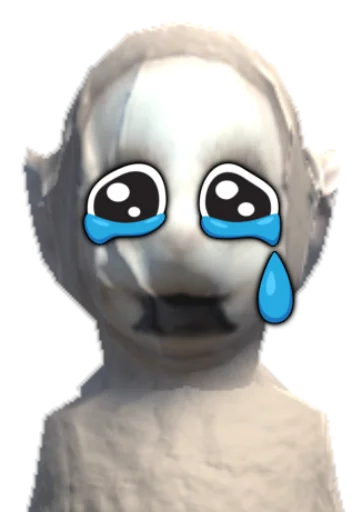😭 Стикер «Slendytubbies» для Telegram