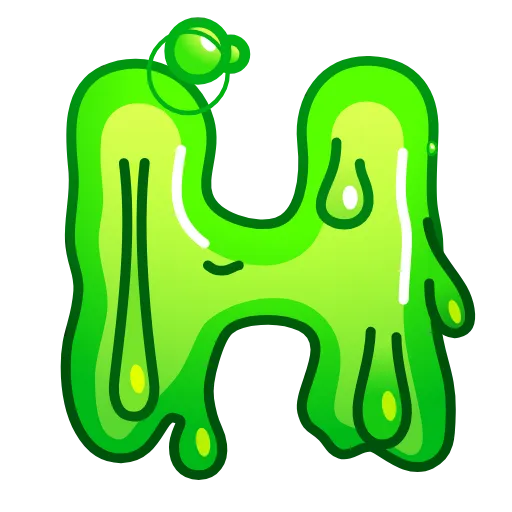 🔠 Эмодзи «Slime Font Emoji» для Telegram