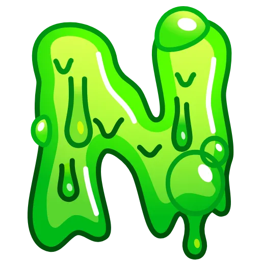 🔠 Эмодзи «Slime Font Emoji» для Telegram