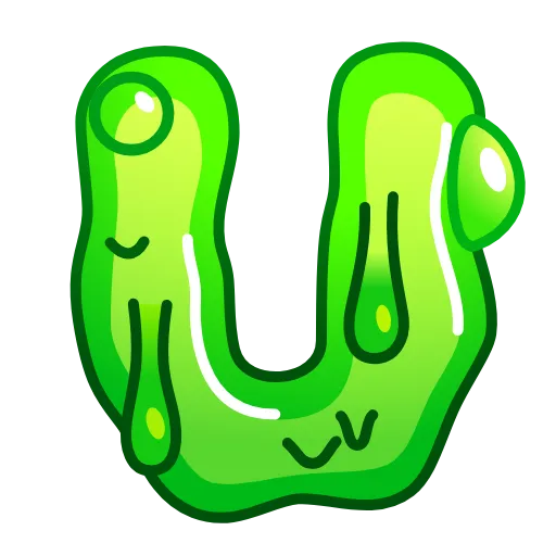🔠 Эмодзи «Slime Font Emoji» для Telegram
