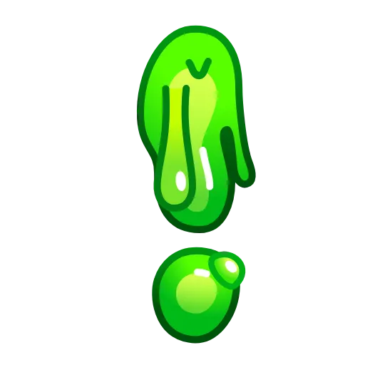❗️ Эмодзи «Slime Font Emoji» для Telegram