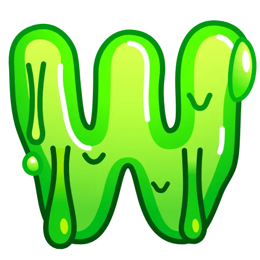 🔠 Эмодзи «Slime Font Emoji» для Telegram