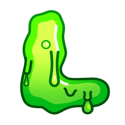 🔠 Эмодзи «Slime Font Emoji» для Telegram