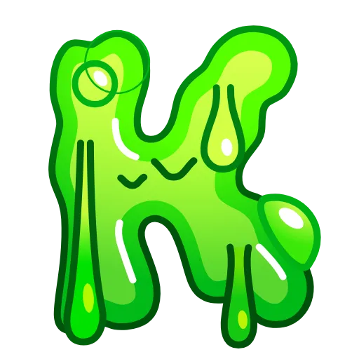 🔠 Эмодзи «Slime Font Emoji» для Telegram