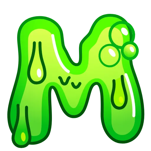 🔠 Эмодзи «Slime Font Emoji» для Telegram