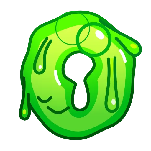 0️⃣ Эмодзи «Slime Font Emoji» для Telegram