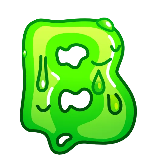 🔤 Эмодзи «Slime Font Emoji» для Telegram