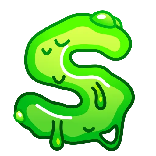 🔠 Эмодзи «Slime Font Emoji» для Telegram