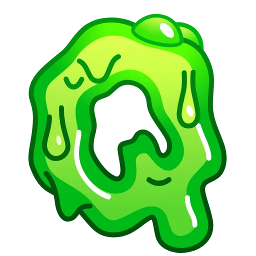 🟢 Эмодзи «Slime Font Emoji» для Telegram