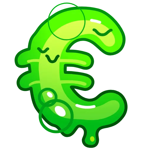 💶 Эмодзи «Slime Font Emoji» для Telegram