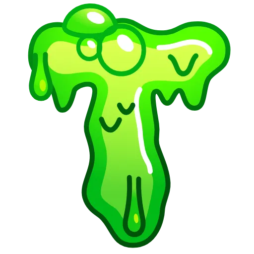 🔠 Эмодзи «Slime Font Emoji» для Telegram