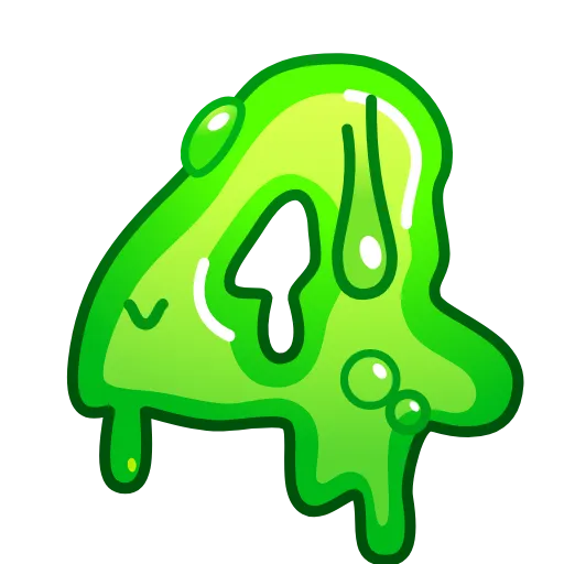 4️⃣ Эмодзи «Slime Font Emoji» для Telegram