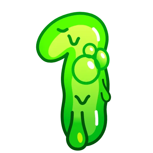 1️⃣ Эмодзи «Slime Font Emoji» для Telegram