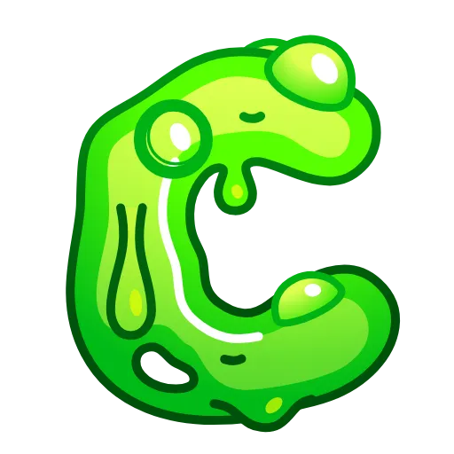 🔠 Эмодзи «Slime Font Emoji» для Telegram