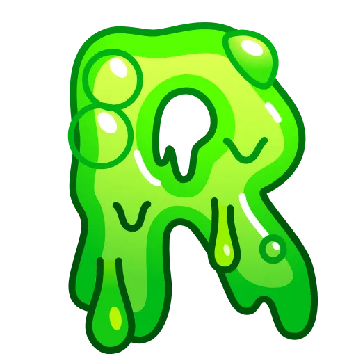🔠 Эмодзи «Slime Font Emoji» для Telegram